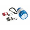 6 LED Barrel Flashlight w/ Carabiner